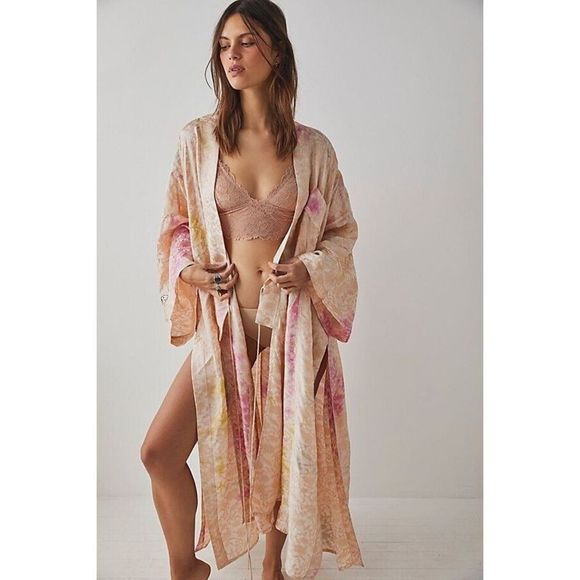 Free People Intimately All Night Robe $198 - Picture 2 of 10